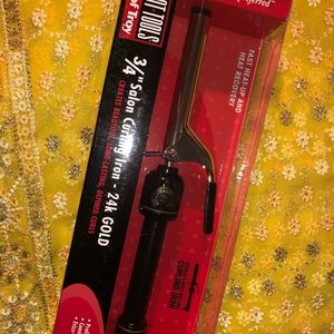 💛 HOT•SHOT•TOOLS 24K 3/4” Curling Iron 💛